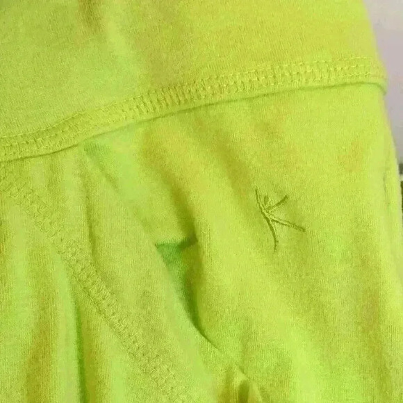 Danskin Now Kiwi Lime 2-Piece Sweat/Jogging Suit Top XL - Pants L Petite - Picture 11 of 13